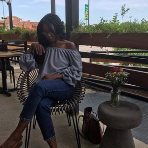 Off the shoulder top